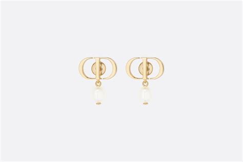 dior mise en earring|dior petit cd earrings.